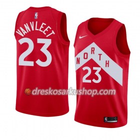 Muški NBA Dres Toronto Raptors Fred Vanvleet 23 Nike 2018-19 Crvena Swingman
